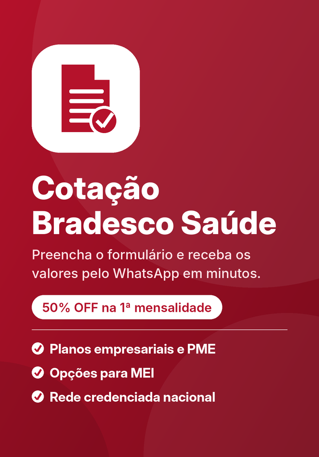 cotação Bradesco Saúde