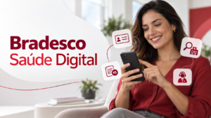 Imagem Bradesco Saúde Serviços digital